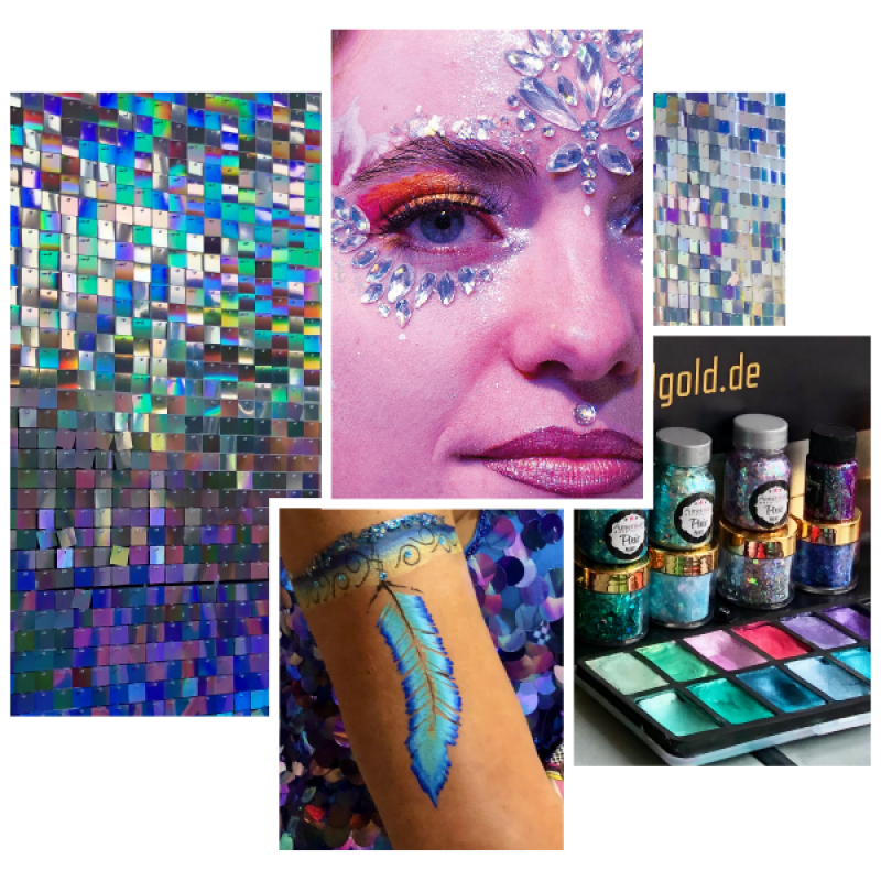 Dazzle & Gold Face- & Bodypainting München
