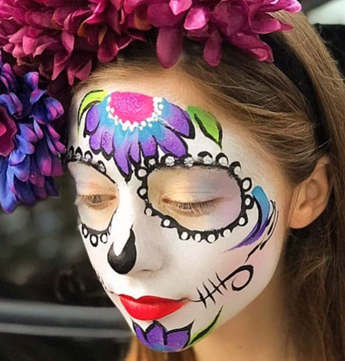 Facepainting M&uuml;nchen Halloween