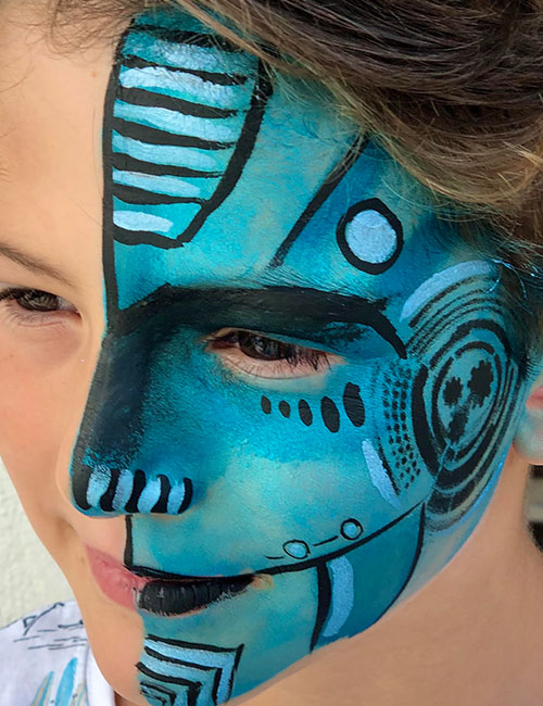 Dazzle & Gold Face- & Bodypainting München Kinderschminken Avatar