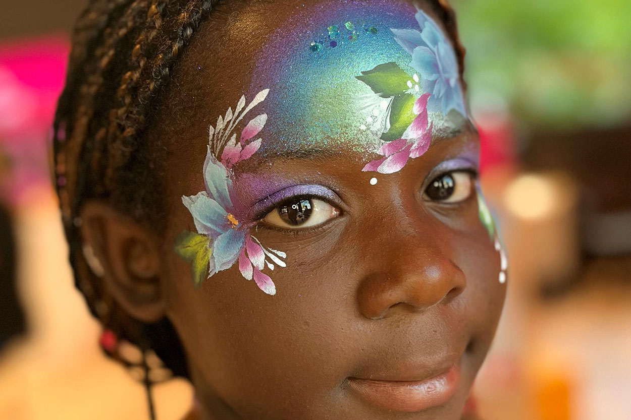 Dazzle & Gold Face- & Bodypainting M&uuml;nchen Kinderschminken