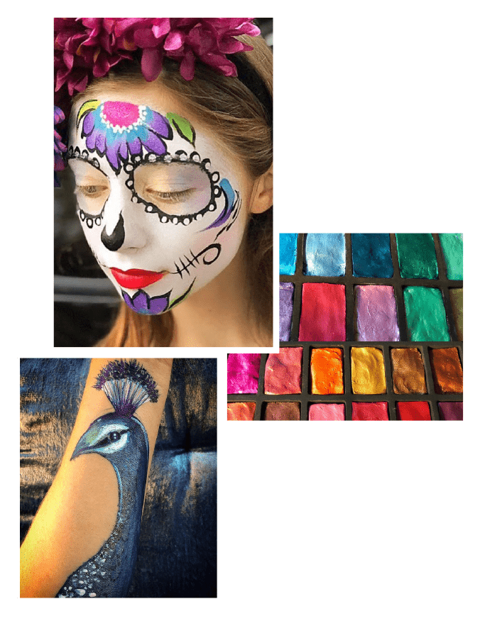 Dazzle & Gold Face- & Bodypainting München