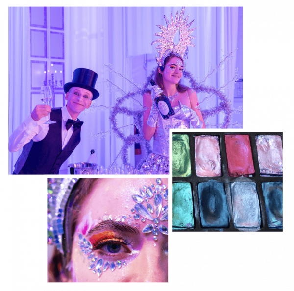 Dazzle & Gold Face- & Bodypainting München